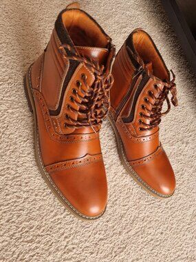 Arkbird brown leather chukka ankle boots 10.5 US